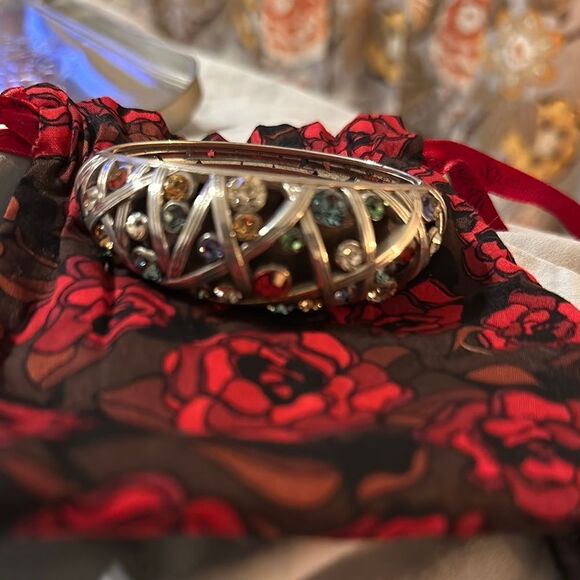 BRIGHTON SWAROVSKI CRYSTAL Multicolor Bracelet - Picture 1 of 7